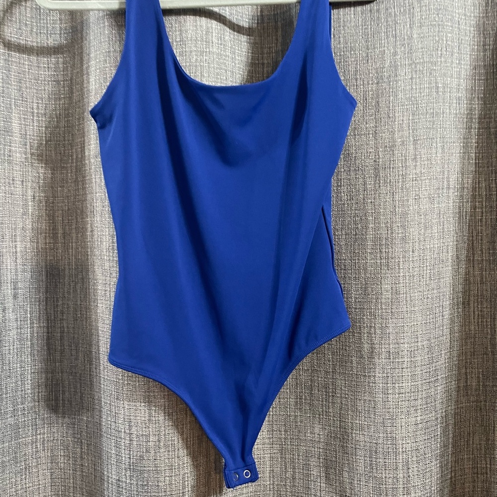 Express Blue Contour Bodysuit